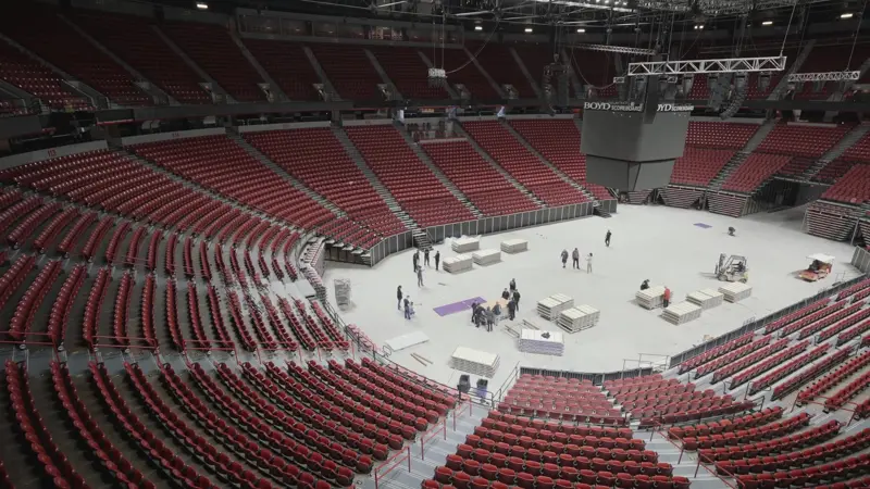Aacer Sports Flooring court build