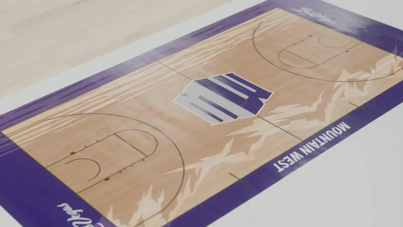Aacer Sports Flooring court build
